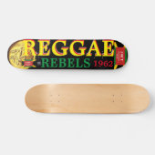 REGGAE REBEL JMT 7 3/4" Skateboard Deck (Horizontal)