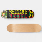 REGGAE REBELL 8 1/4" Skateboard Deck (Horizontal)
