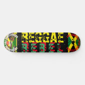 REGGAE REBELL 8 1/4" Skateboard Deck (Horizontal)
