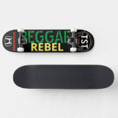 REGGAE REBELL Skateboard (Horizontal)