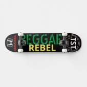 REGGAE REBELL Skateboard (Horizontal)