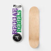 REGGAE REBELS Skateboard (Vorderseite)