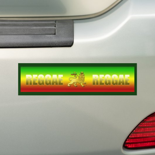 Reggae Reggae Autoaufkleber (Auf Auto)