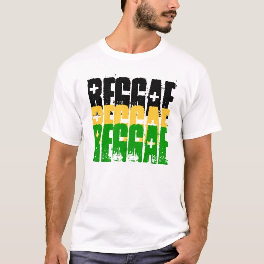 REGGAE, REGGAE, REGGAE T-Shirt (Vorderseite)