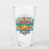 Reggae Rock Soul Glass Tumbler (Rückseite)