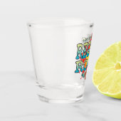Reggae Rock Soul Shot Glass Schnapsglas (Links)