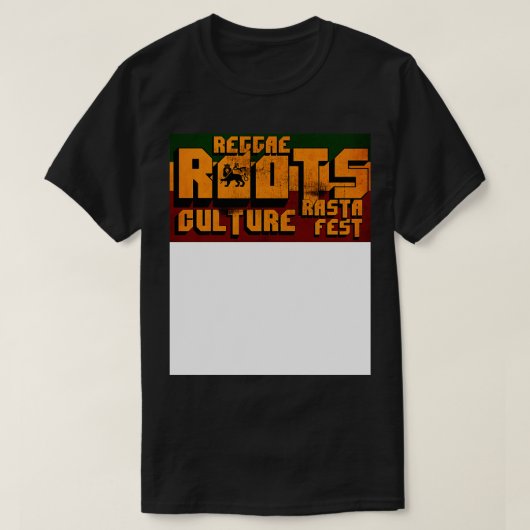 Reggae Roots Fest T-Shirt (Design vorne)