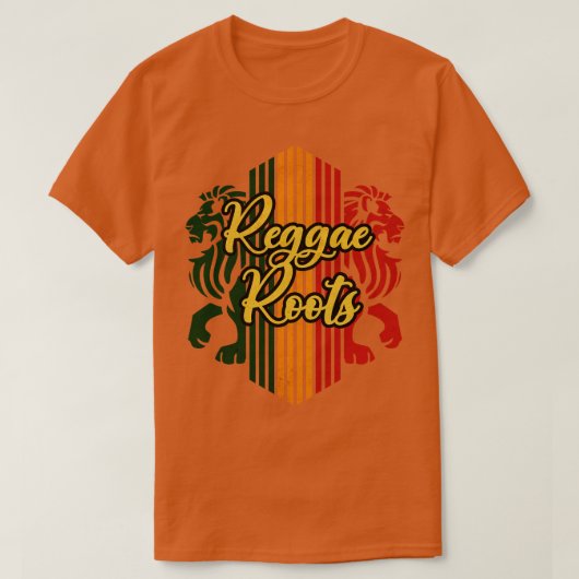 Reggae Roots Lion T-Shirt (Design vorne)