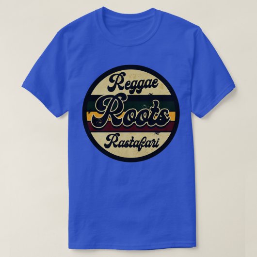 Reggae Roots Rastafari T-Shirt (Design vorne)