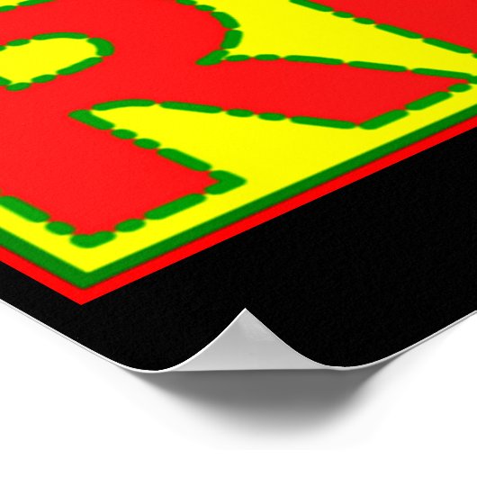 REGGAE ROOTS ROCKERS 28" x 20" Poster (Ecke)