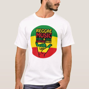 Reggae Shaka Hand mit positiven Zitaten T-Shirt