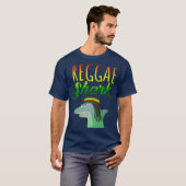 Reggae Shark Funny Ocean Animal Shirt (Vorne ganz)