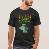 'Reggae Shark' Funny Ocean Animal T-Shirt (Vorderseite)