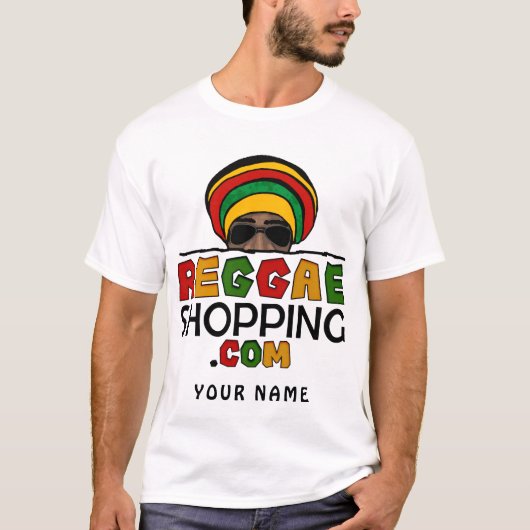 Reggae Shopping T-Shirt (Vorderseite)