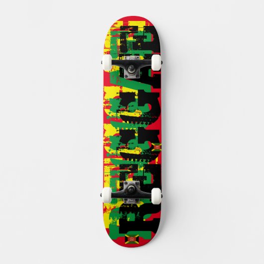 REGGAE Skateboard (Vorderseite)
