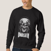 Reggae Skull Rasta Rastafarian Rastafari - Musik U Sweatshirt (Vorderseite)