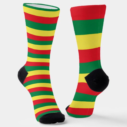 Reggae Socken Reggae Rasta Roots (Gewinkelt)