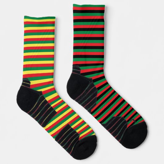 Reggae Socken Reggae Rasta Roots (Rechts)