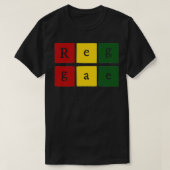 Reggae Square T-Shirt (Design vorne)