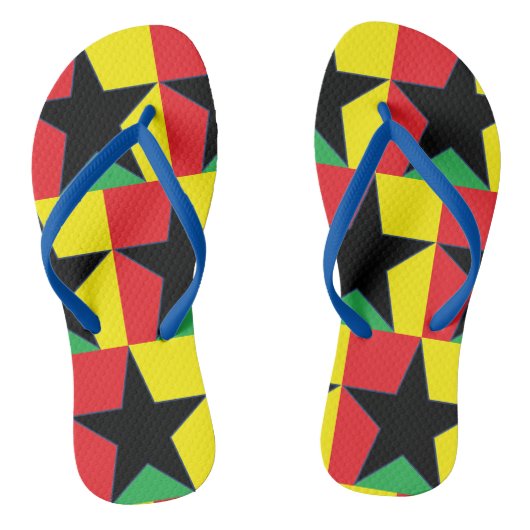 Reggae Star Flip Flops Badesandalen (Fußbett)