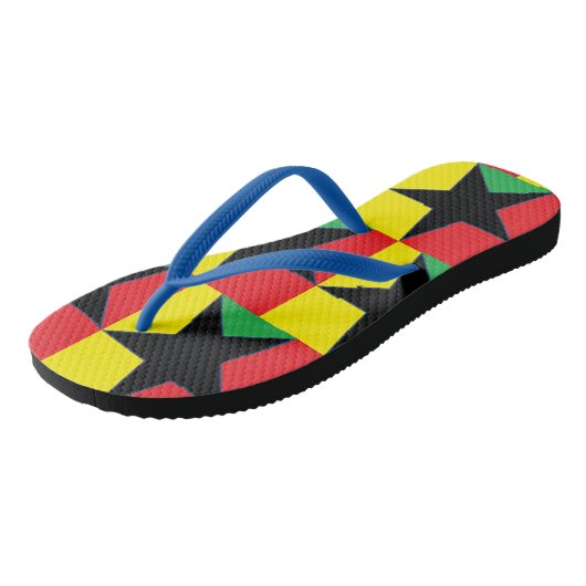 Reggae Star Flip Flops Badesandalen (Schrägansicht)