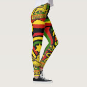 Reggae Steppers Leggings Rastafarian Designs (Rechts)