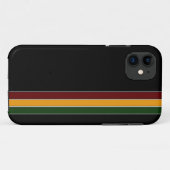 Reggae Stripes iPhone 5 Kasten Case-Mate iPhone Hülle (Rückseite (Horizontal))