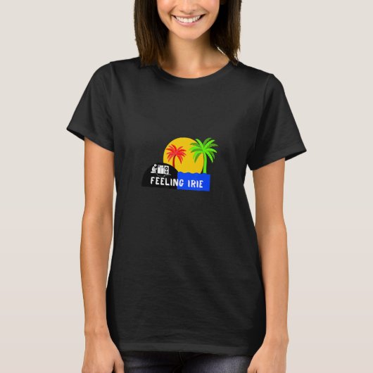 Reggae Style Gefühl Irie T-Shirt (Vorderseite)