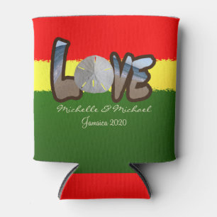 Reggae Style Sand Dollar Liebe Dosenkühler