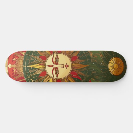 Reggae Sun King Skateboard (Horizontal)