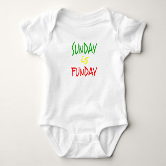 Reggae Sunday Is Funday Baby Strampler