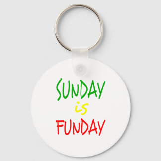 Reggae Sunday Is Funday Schlüsselanhänger