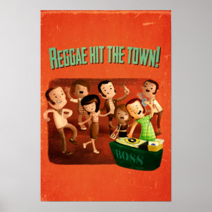 Reggae traf The Town! Poster