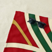 Reggae Tribal Pop Art Strandtuch (Beispiel)