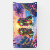 Reggae Turtles – Insel-Vibes für immer. Banner (Vertikal)