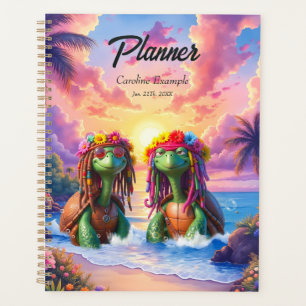 Reggae Turtles – Insel-Vibes für immer. Planer