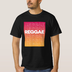 Reggae Typografy T - Shirt