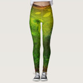 Reggae Vibrations - Power Yoga Leggings (Vorderseite)
