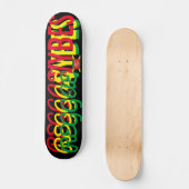 REGGAE VYBZ JMT 7 3/4" Skateboarddecke Skateboard (Vorderseite)