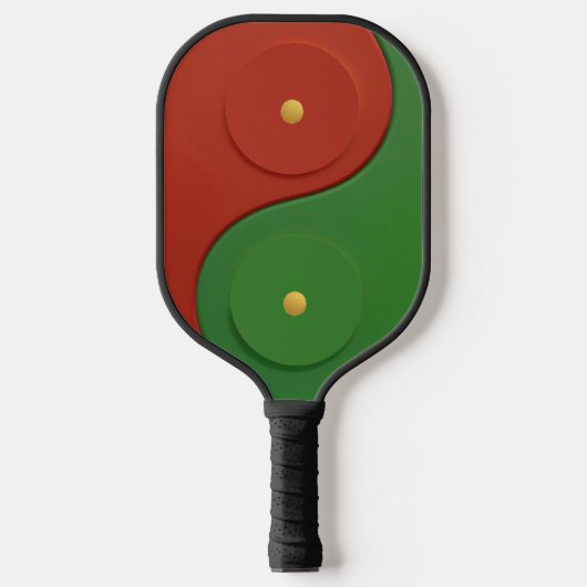 Reggae Yin & Yang Pickleball Schläger (Vorderseite)