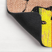 Reggaeköniglöwe Mousepad (Ecke)