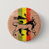 Reggaelöwekönig Button (Vorderseite)