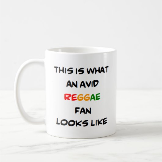Reggaenventilator, avid kaffeetasse (Links)