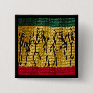Reggaetanzknopf Button