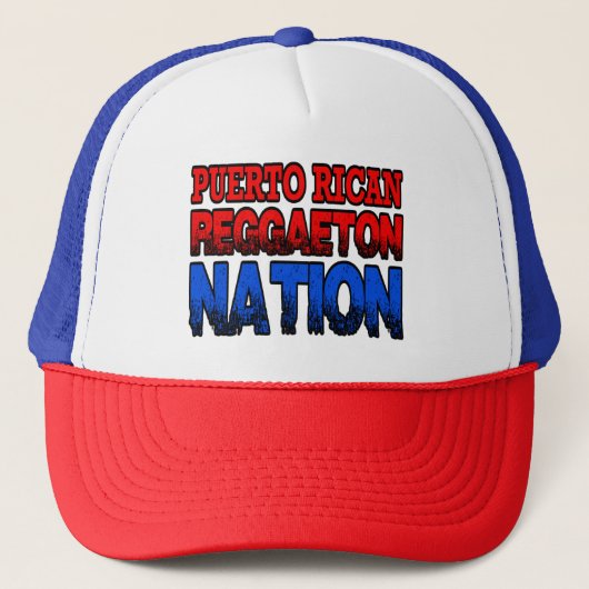 Reggaeton Nation Cap Caps Baseball Hats Truckerkappe (Vorderseite)