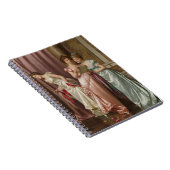 Reggianini Ladys Reading a Letter Notebook Notizblock (Rechte Seite)