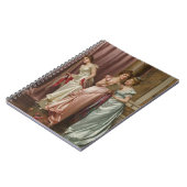 Reggianini Ladys Reading a Letter Notebook Notizblock (Linke Seite)