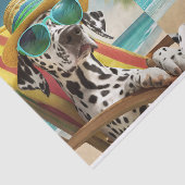 Reggie Bahama & Matilda Mama, Dalmatiner auf Vaca Seidenpapier (Ausschnitt)