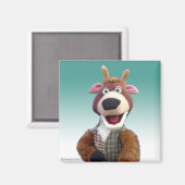 Reggie im Reindeer Magnet (Vorderseite/Rückseite)
