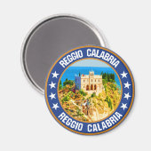Reggio Calabria Magnet (Vorderseite/Rückseite)